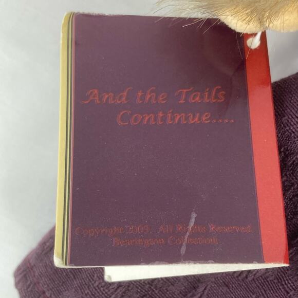 Bearington Collection Queen Fedora Teddy Bear Rose Hat Feather Boa Glasses 2003 - Picture 6 of 8